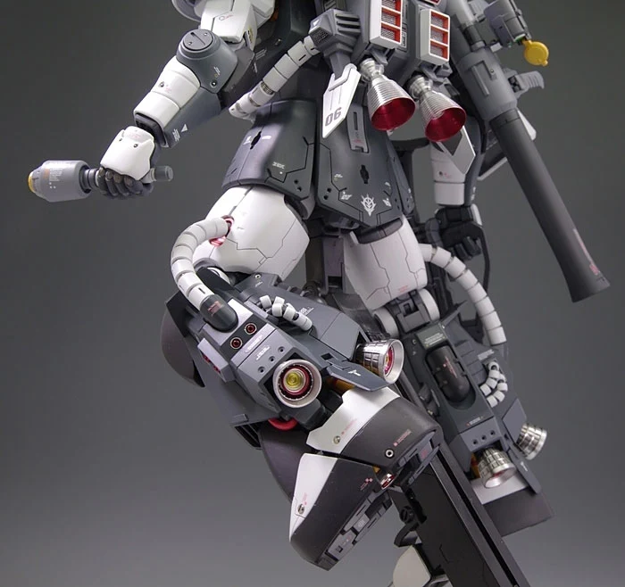 Custom Build: MG 1/100 Eric Mansfield High Mobility Zaku II [Detailed]