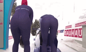 British bobsledder Gillian Cooke's display at the 2010 world championships when her bodysuit split as she bent over to push off at the start, allowing her G-string to steal the spotlight.