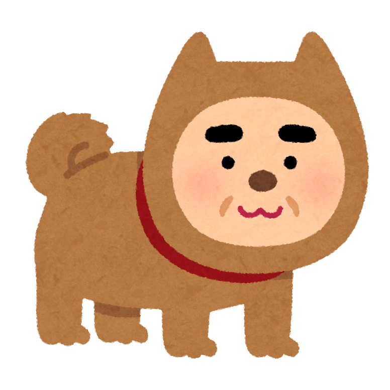 人面犬のイラスト かわいいフリー素材集 いらすとや