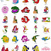 The Little Mermaid - 85 disney embroidery designs