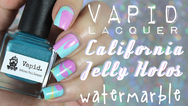 Vapid Lacquer | California Jelly Holos Watermarble