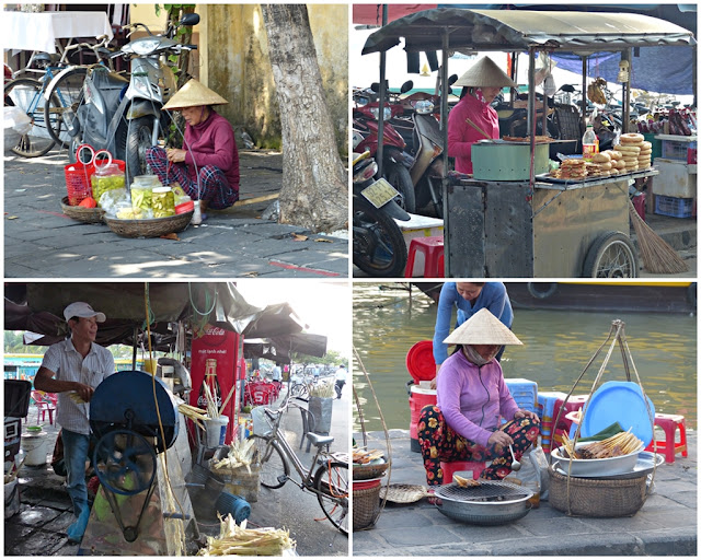 Street food in Hoi An Vietnam 