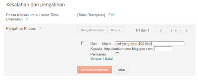 cara mengatasi error 404 page not found