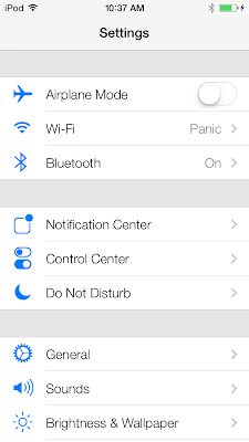 New font in Settings and Messages app through Cabel