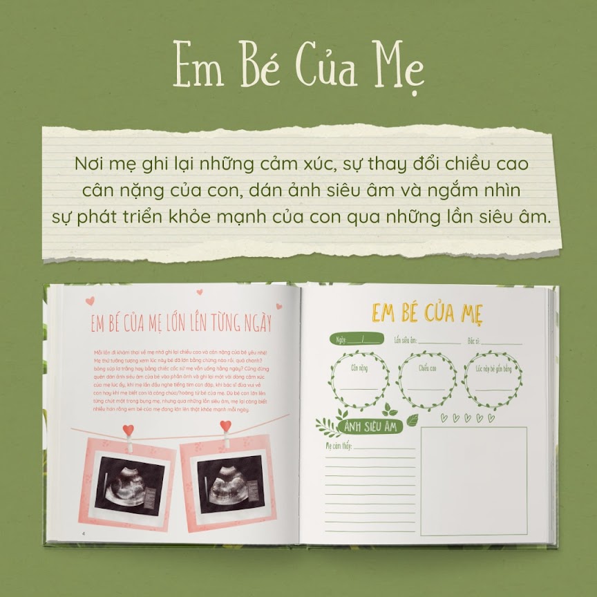 [A116] Nâng tầm trải nghiệm mang thai: Bộ sách tô màu hấp dẫn cho Mẹ Bầu lần đầu