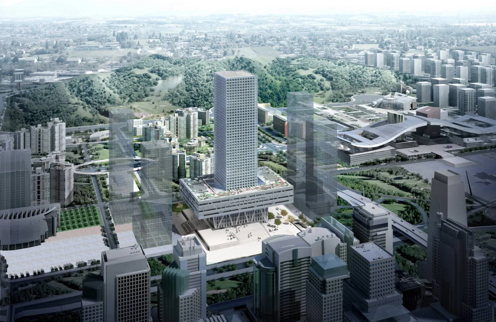 Shenzhen Stock Exchange Building by Oma