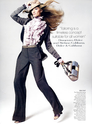 Gisele Bundchen in Vogue Aug 2008