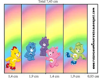 Care Bears Party Free Printable Labels