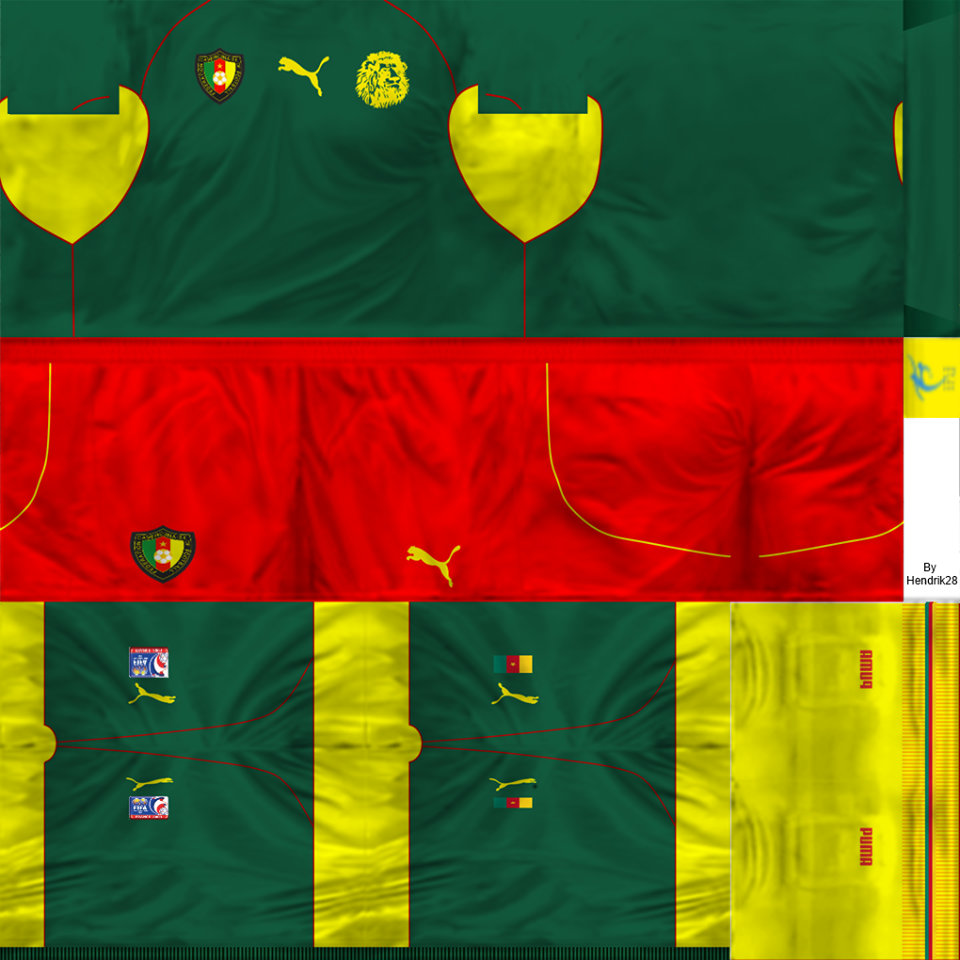 Ultigamerz Pes 6 Cameroon Confederations Cup 03 Gdb Kits