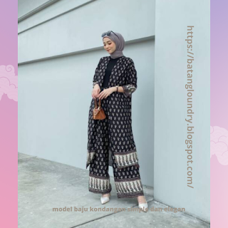 model baju kondangan simple dan elegan