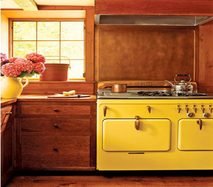 Retro Kitchen Design Idea