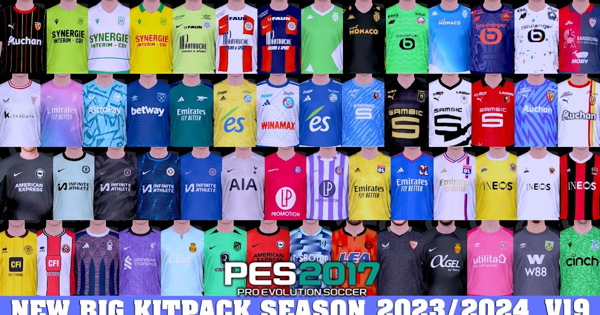 PES 2017, NEW KIT SEASON 23-2024 V2, 4/19/23