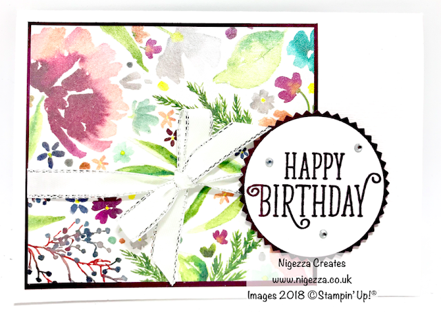 Frosted Floral One Sheet Wonder Nigezza Creates