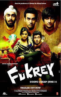 fukrey movie poster