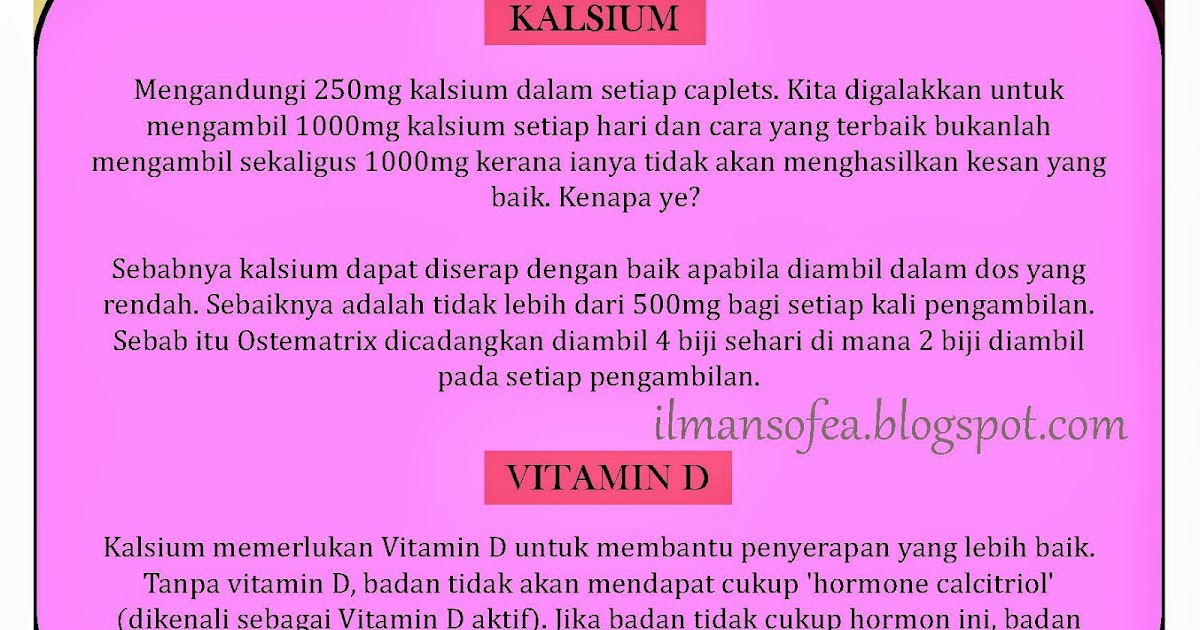 Harapan impian realiti : Ostematrix