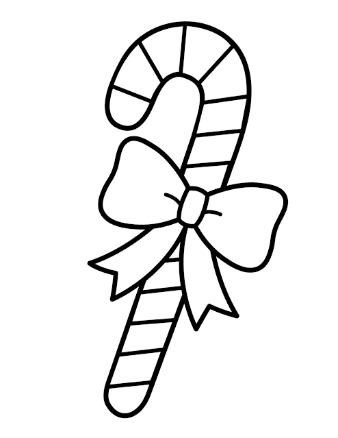 easy Christmas coloring pages for toddlers 2