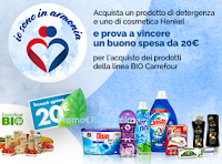 Logo ''Io sono in armonia 2018'': vinci buoni spesa Carrefour da 20€