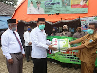Kemenag Banten Salurkan Bantuan APD Covid-19