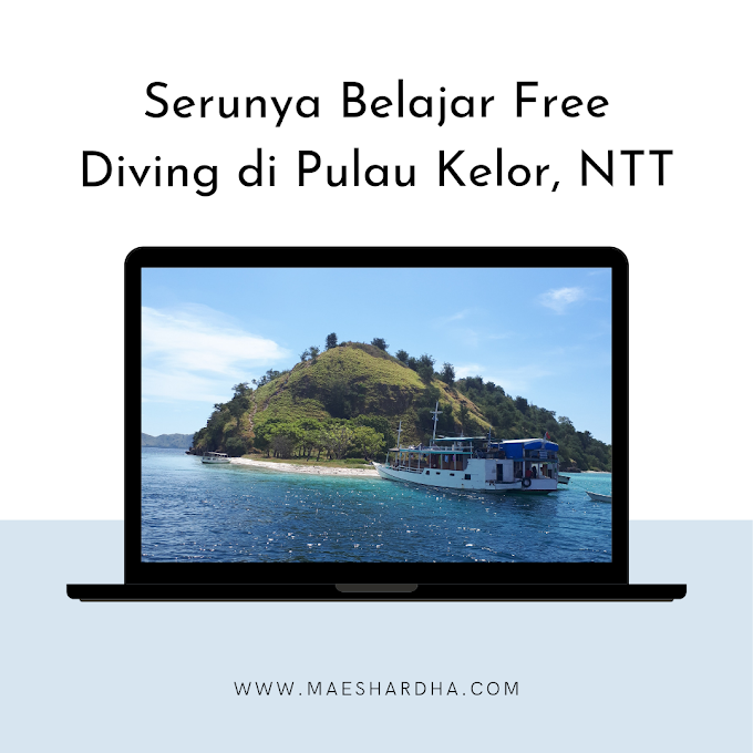 Serunya Belajar Free Diving di Pulau Kelor, Nusa Tenggara Timur