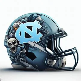 North Carolina Tar Heels Halloween Concept Helmets