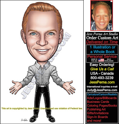 Order Real Estate Ad Caricatures from Photos