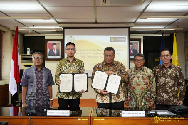 UI dan Yayasan Mangkunegara Surakarta Kerja Sama Pelestarian Budaya Jawa