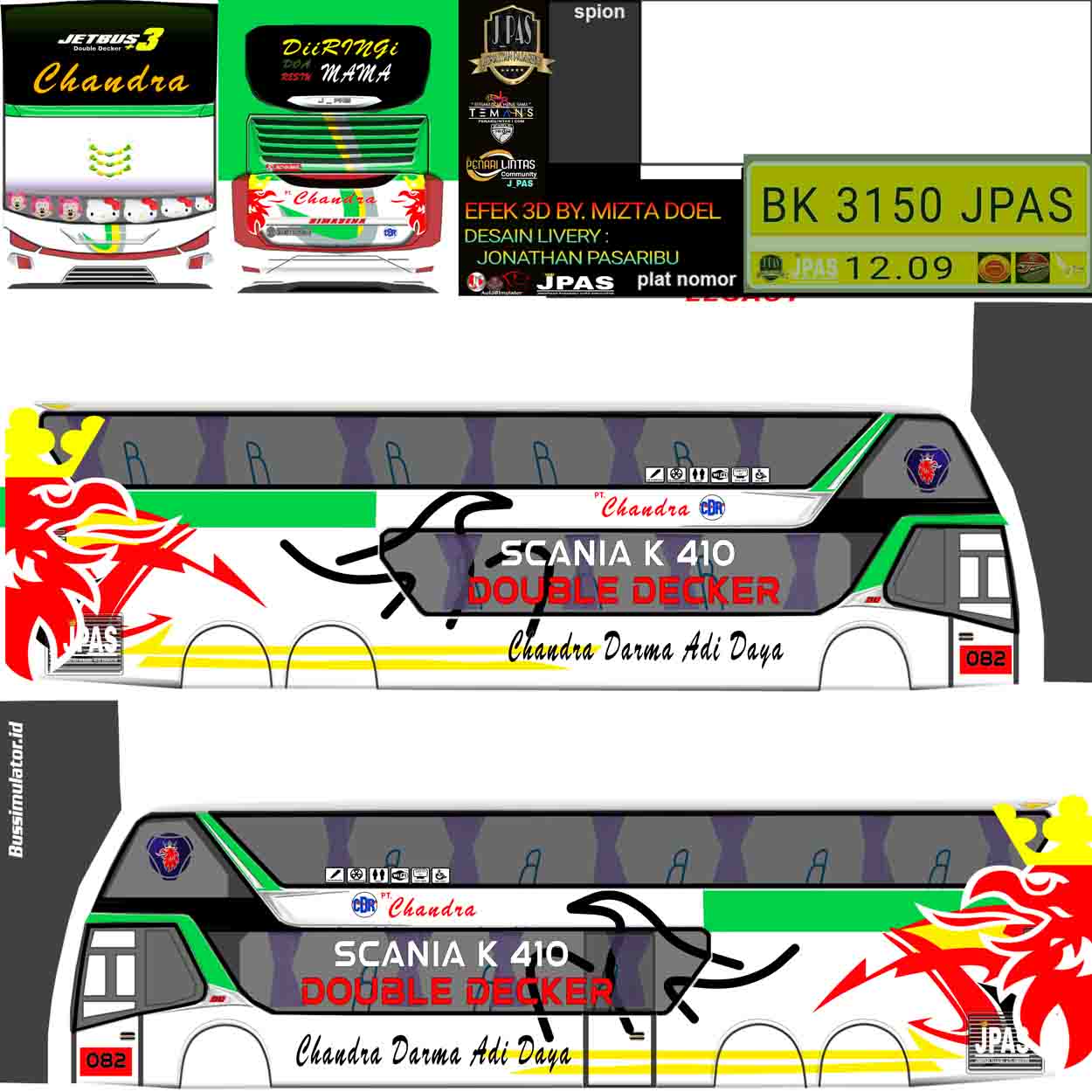 livery bus chandra bussid