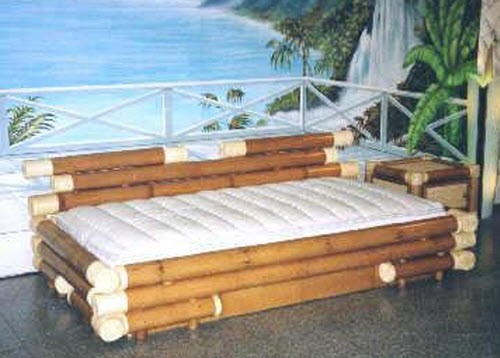 model tempat tidur bambu 1