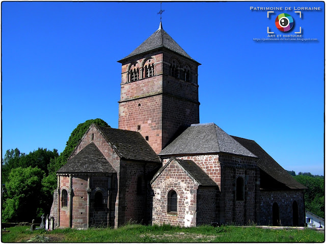 CHAMP-LE-DUC (88) - Eglise romane Notre-Dame (Extérieur)