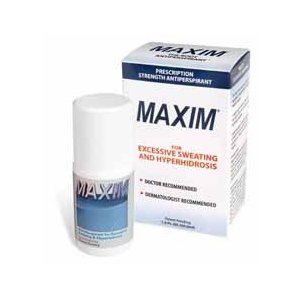 Maxim Prescription Strength Antiperspirant & Deodorant - Doctor and Dermatologist Recommended