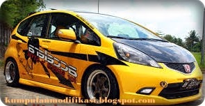 Modifikasi Honda Jazz.