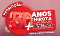 Promoção Hirota 50 anos com sua mãe conectada: 50 Alexas!