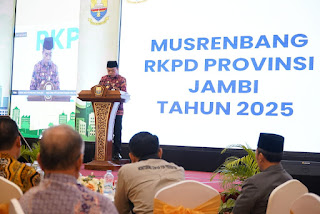 Musrenbang RKPD 2025, Gubernur Al Haris: Pemprov Jambi Berhasil Menjaga Kestabilan
