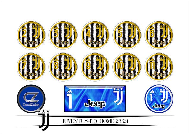 JUVENTUS-ITA HOME 23/24 CAMIZOLAS ESCUDO PARA BOTÃO GULIVER ARTE PARA BOTÃO PLAAR ESCUDINHOS BOLAGOL ALGAZARRA FABIANA ESTRELA TIMES DE BOTÃO TIMES FUTEMESA