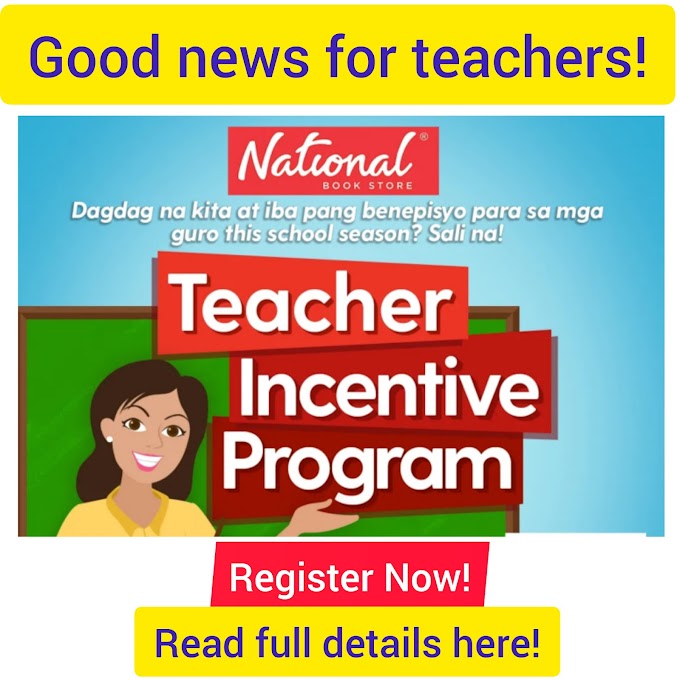 How to Join | Apply on National Book Store Teachers Incentive Program (Requirements)