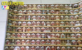 cetak poster foto habaib murah cepat di Cibadak, Sukabumi