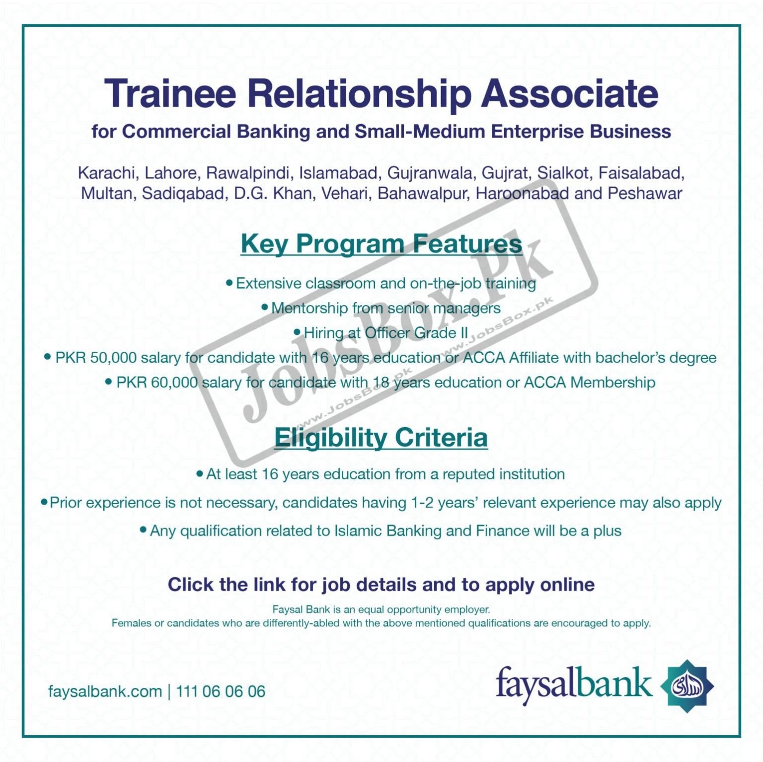 Faysal Bank Limited Jobs 2022 - https://faysalbank.rozee.pk/jobs.php