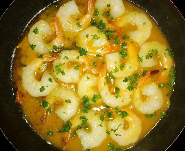 Gambas al ajillo estilo Robin Food...