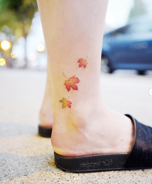 Tatuagens femininas para o tornozelo 