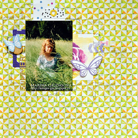 summer @akonitt #layout #lemonowl #glitteralphas #summerlayout #woodenbutton #scrapbooking #by_marina_gridasova #diecuts