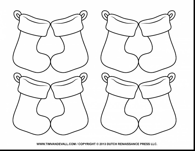 Wonderful Stocking Christmas Ornament Coloring Pages With Christmas  Stocking Coloring Page And Christmas Stocking Coloring Pages