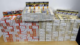 Peste 10.000 de țigarete descoperite ascunse într-un microbuz, în PTF Calafat