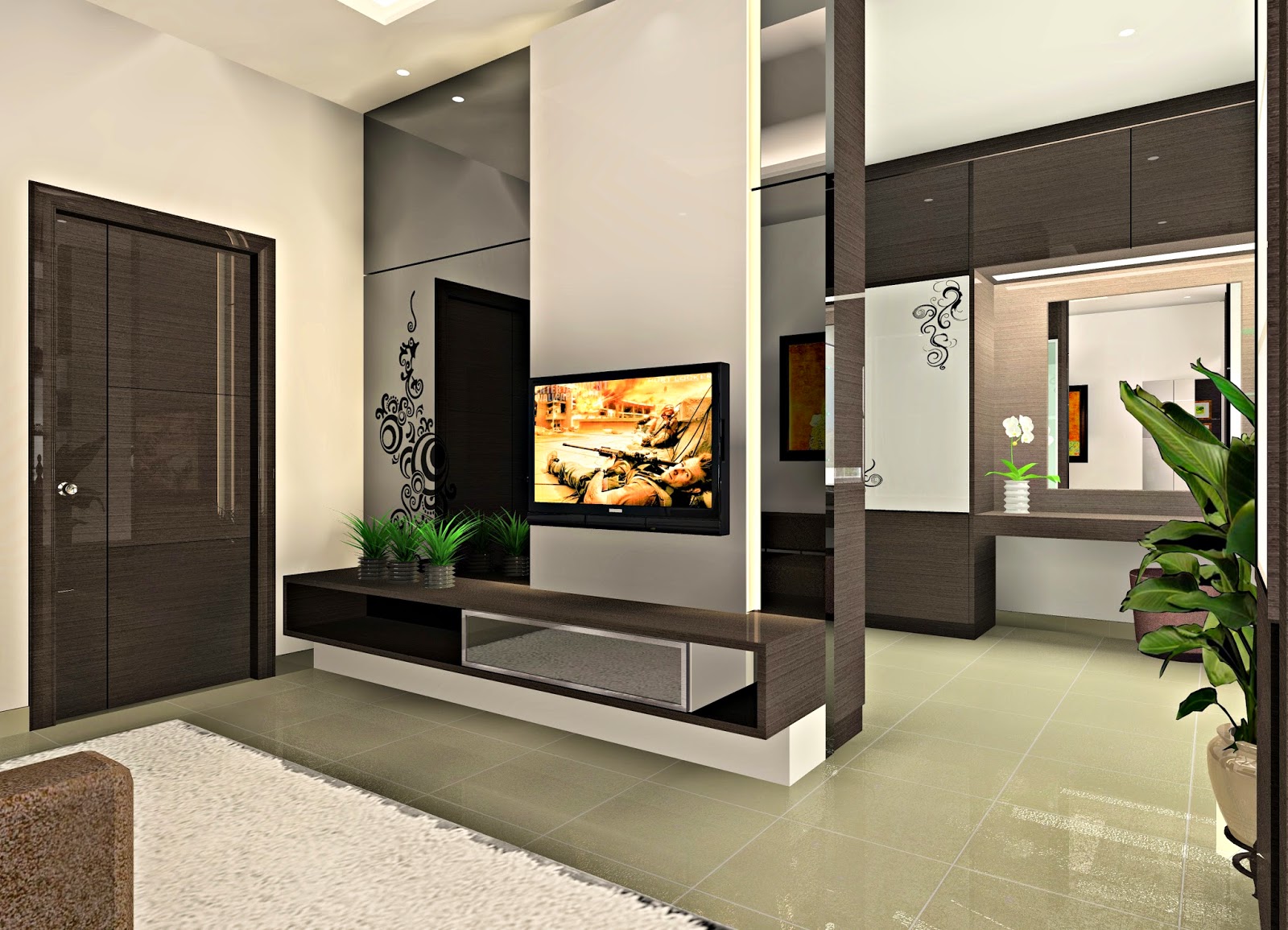 Desain Ruang Tamu Minimalis Modern RAJA DISAIN INTERIOR