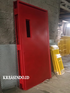 Pintu Emergency pesanan Bpk Eko untuk di Bandar Lampung