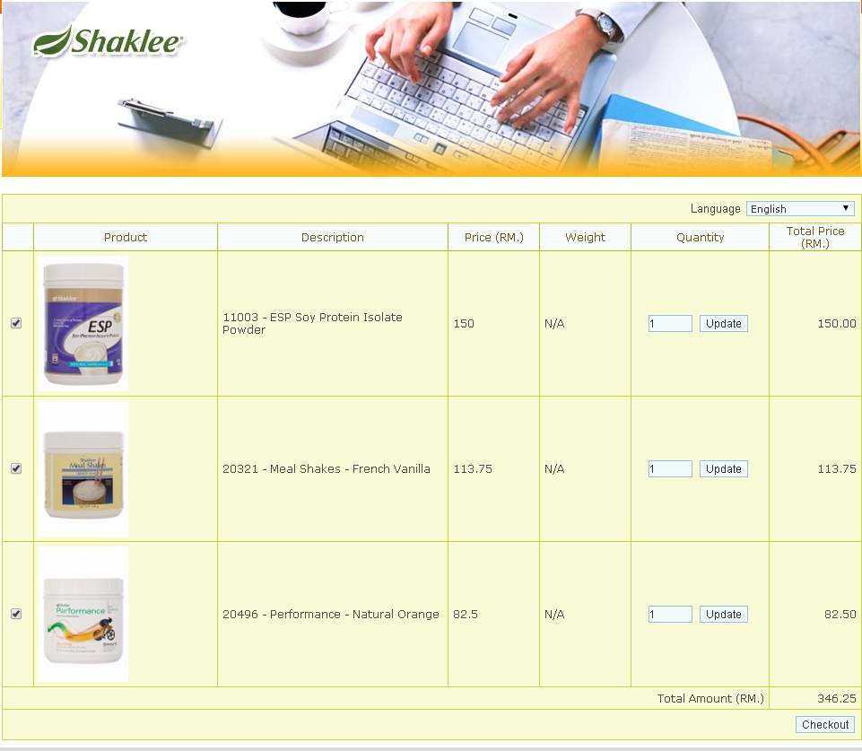 Pembelian Online Produk Shaklee Lebih Mudah Dengan eSELL