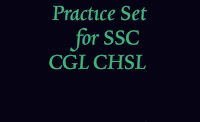 Practice Sets of English for SSC CGL CHSL 