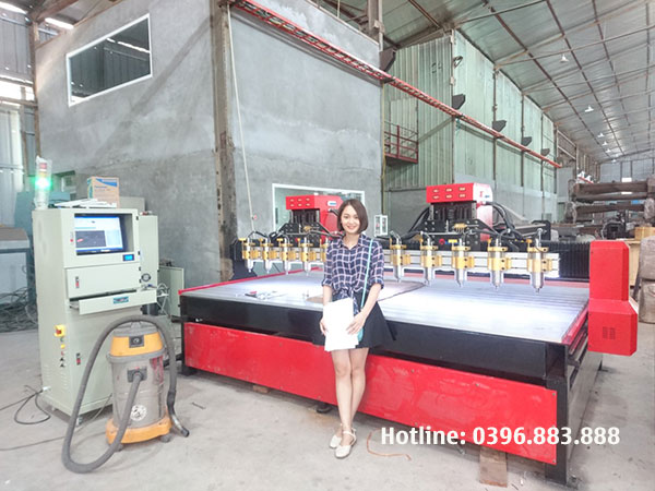 Giá máy CNC khắc gỗ tại Sóc Trăng, Bạc Liêu 4