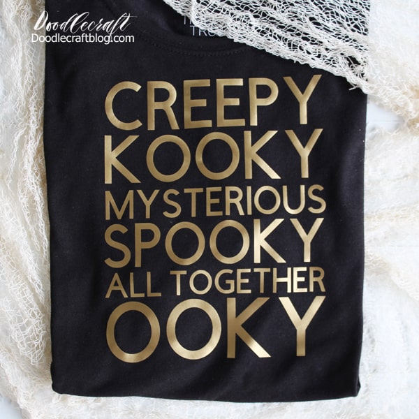 Download Addams Family Movie Song Lyrics Shirt Diy With Cricut