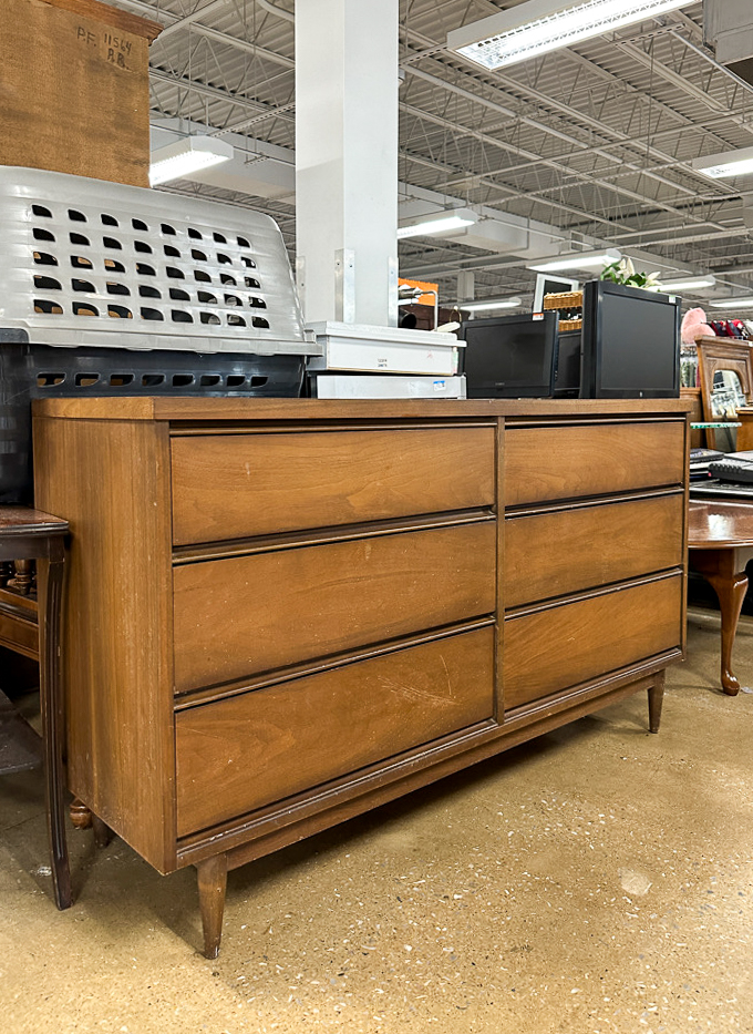 mcm dresser from Goodwill