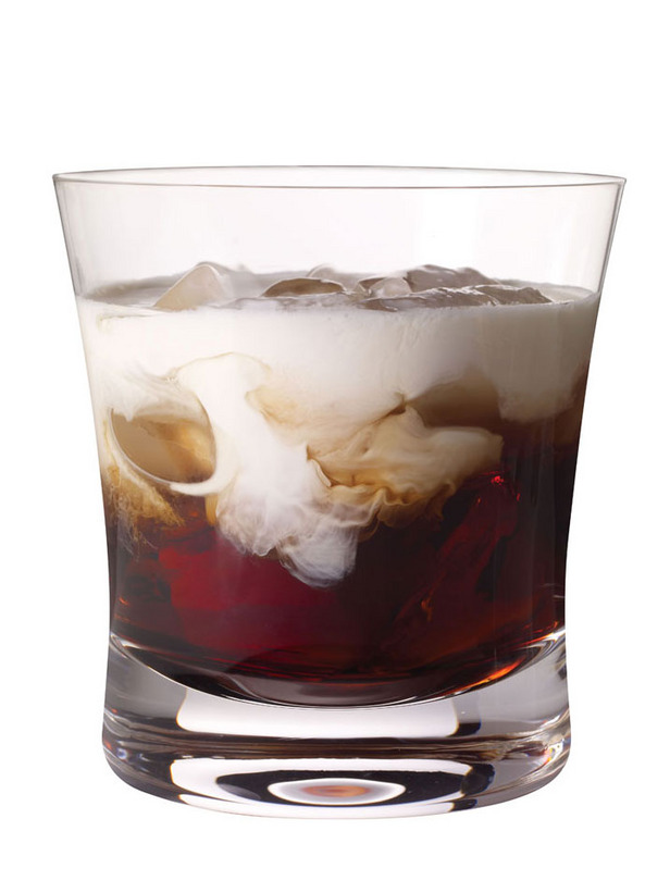 Next up is Kahlua & Cream or a Kahlua White Russian (Kahlua, milk/cream, 